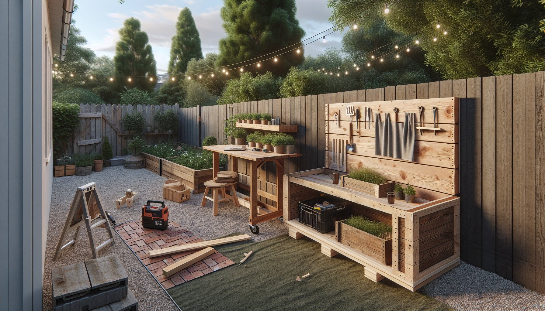 Budget Materials and DIY Builds for Multifunctional Outdoor Areas