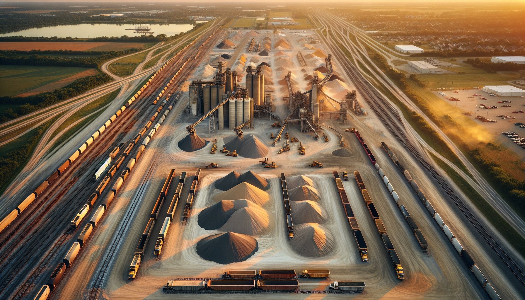How the New Rail Aggregate Hub Reshapes Material Flow in Central Louisiana