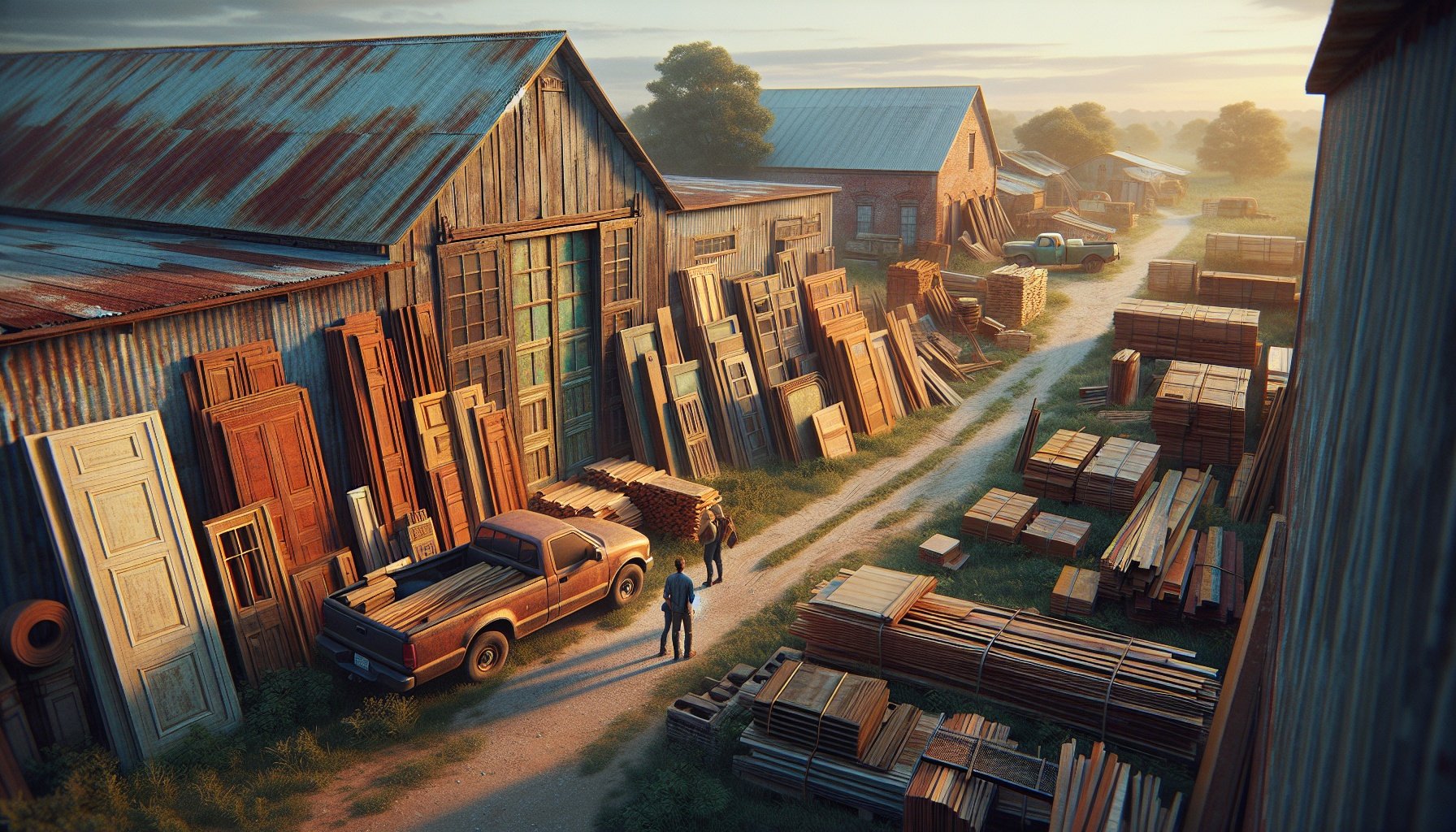 Sourcing Reclaimed Materials in Central Louisiana