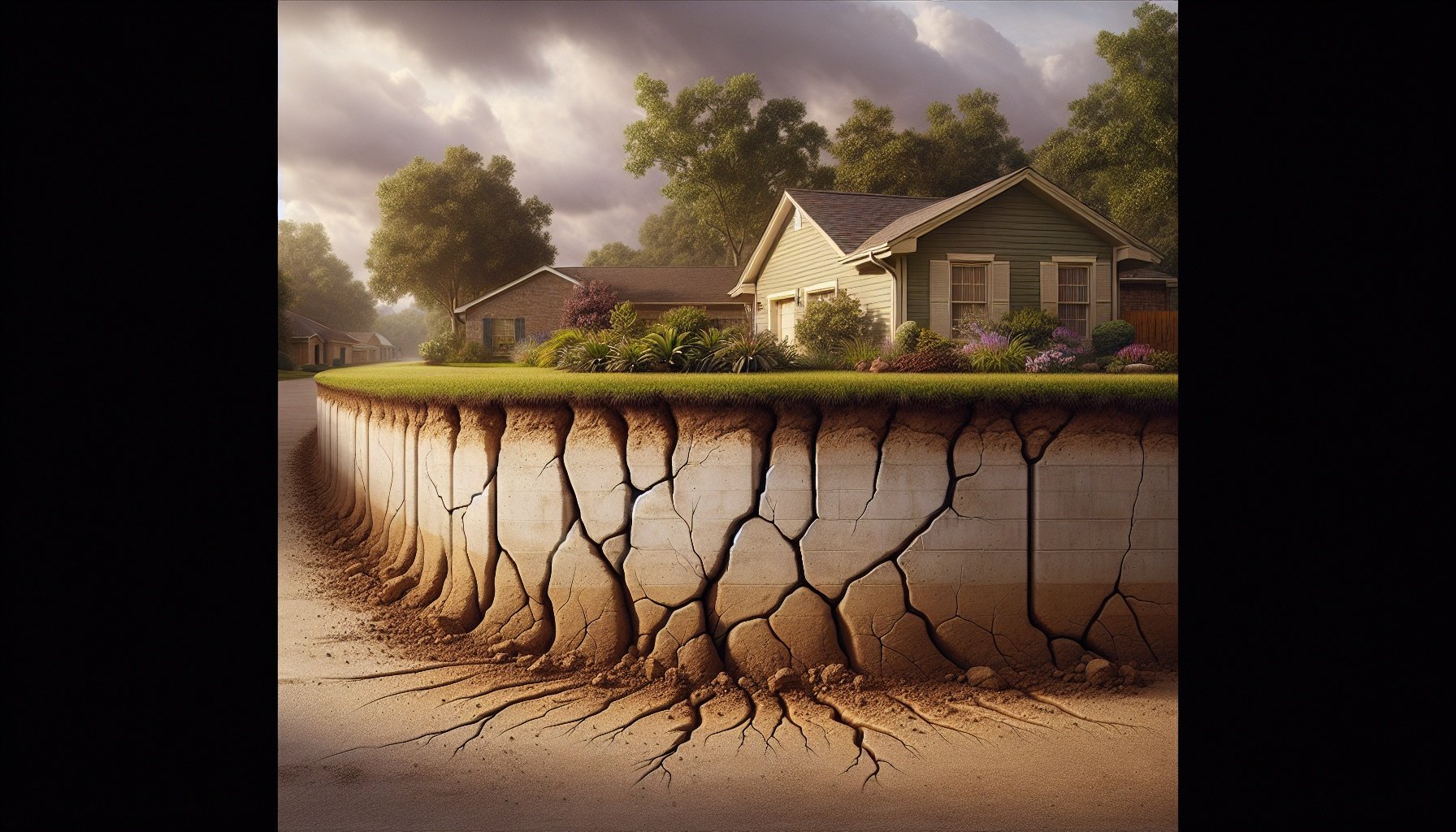 Understanding Cracked Stucco Retaining Walls in Central Louisiana