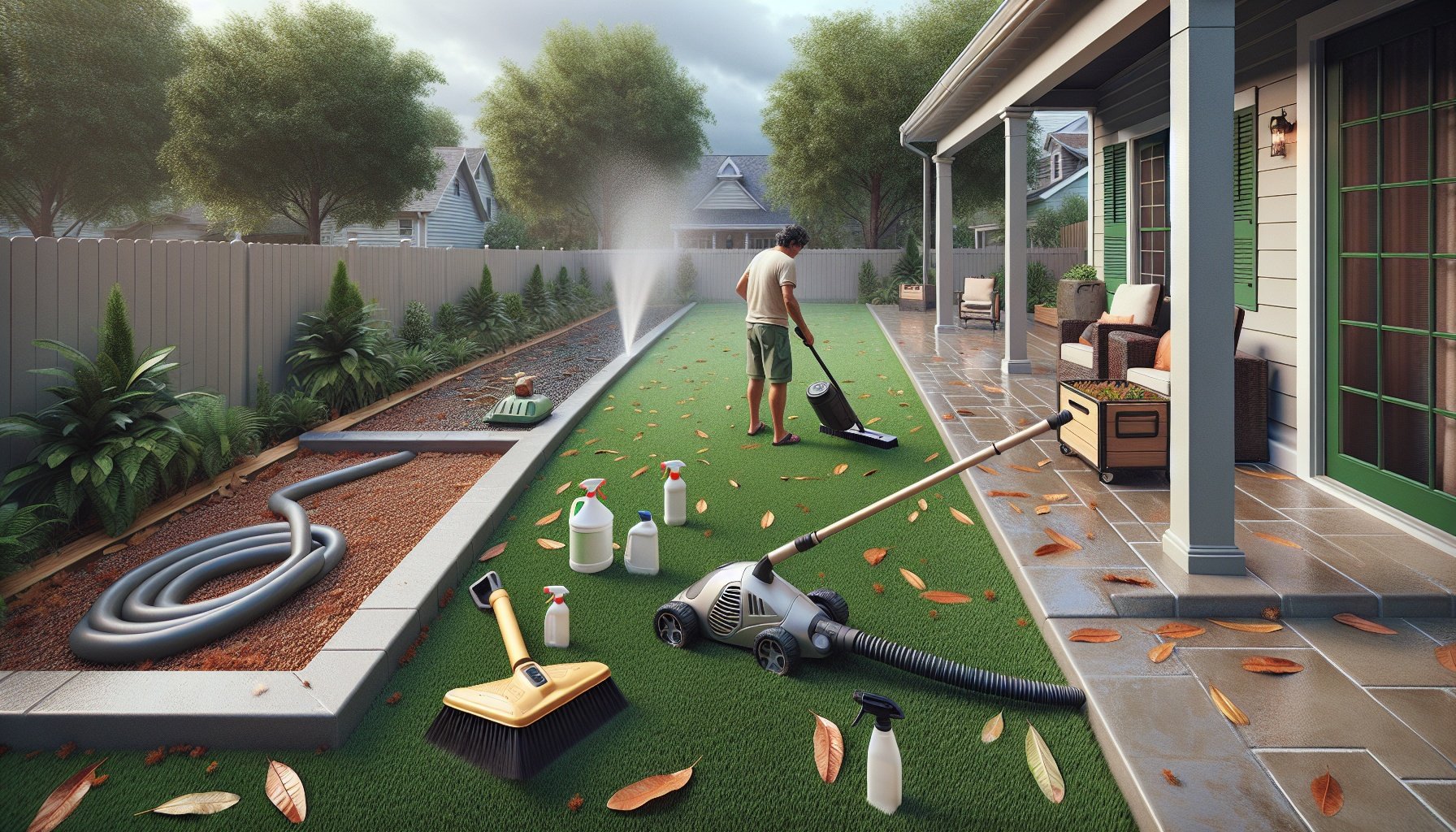 Essential Cleaning Tools for Artificial Turf in Central Louisiana