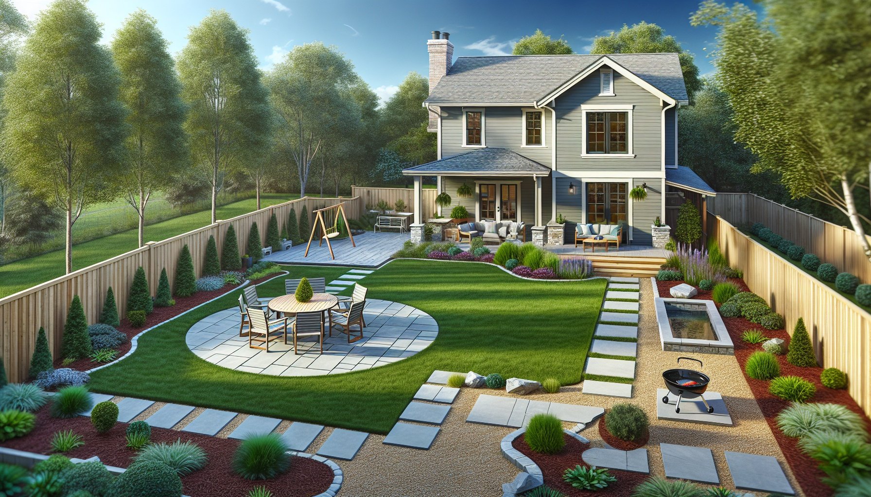 Planning a Low-Maintenance Yard Layout in Central Louisiana