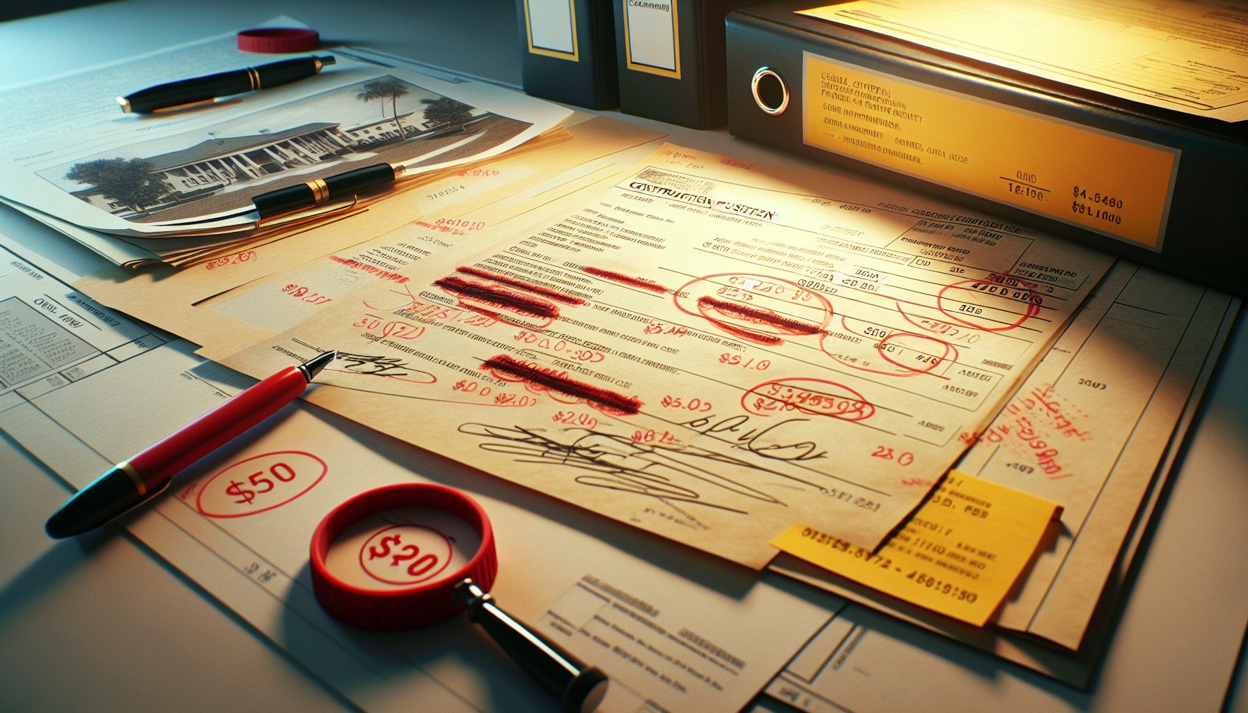 Details of Alleged Forgery, Obstruction, and Bidding Misconduct