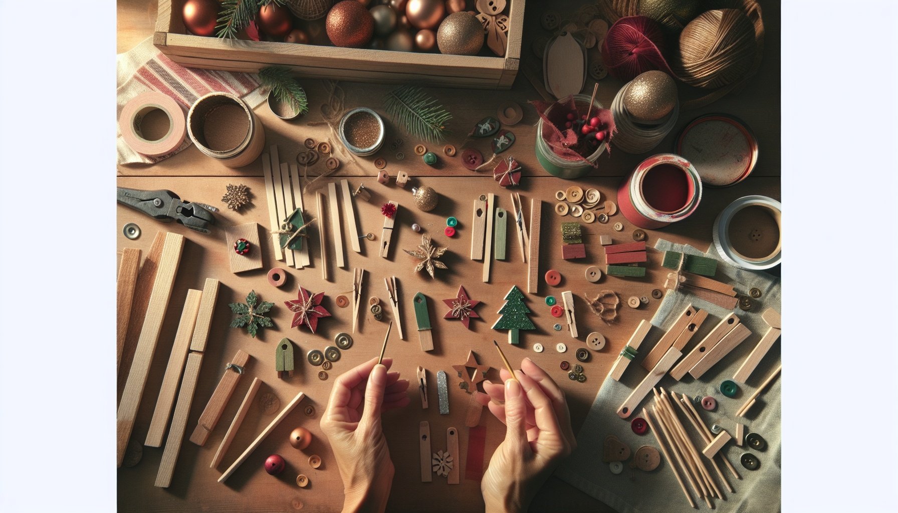 Simple Ornament Projects Using Common Jobsite and Household Materials