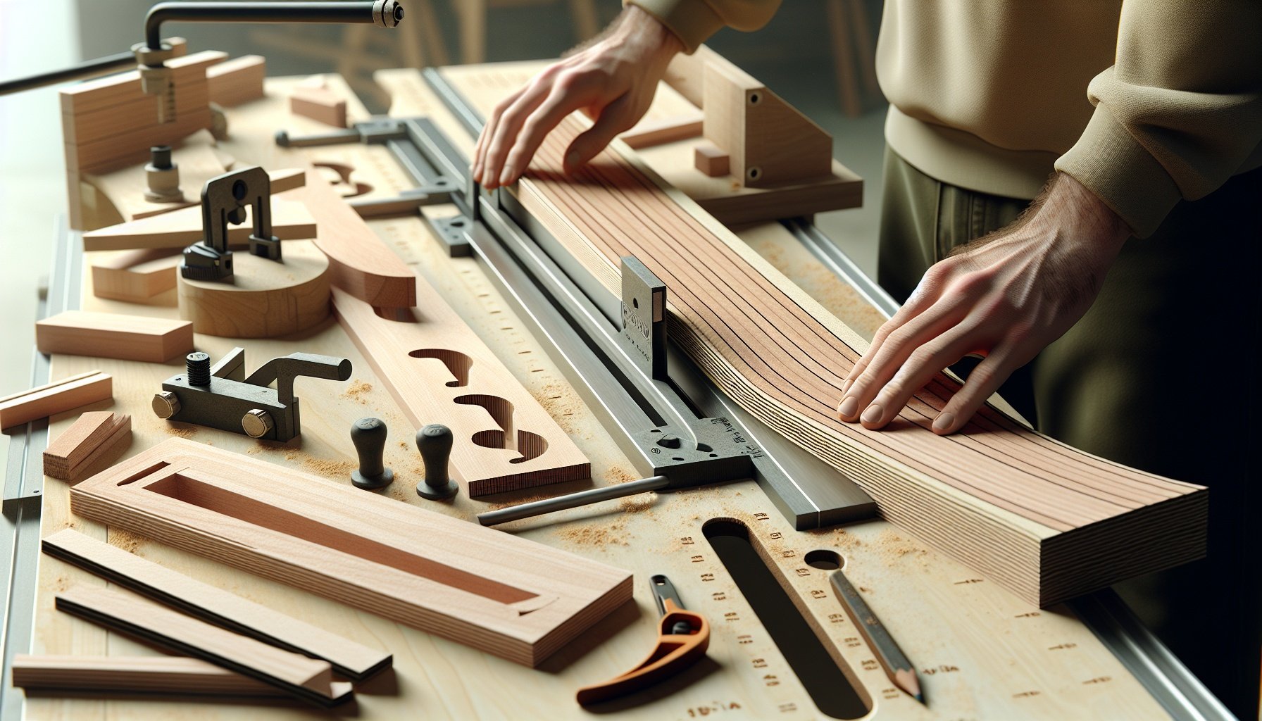 Fundamentals of Kerf Bending for Curved Woodwork