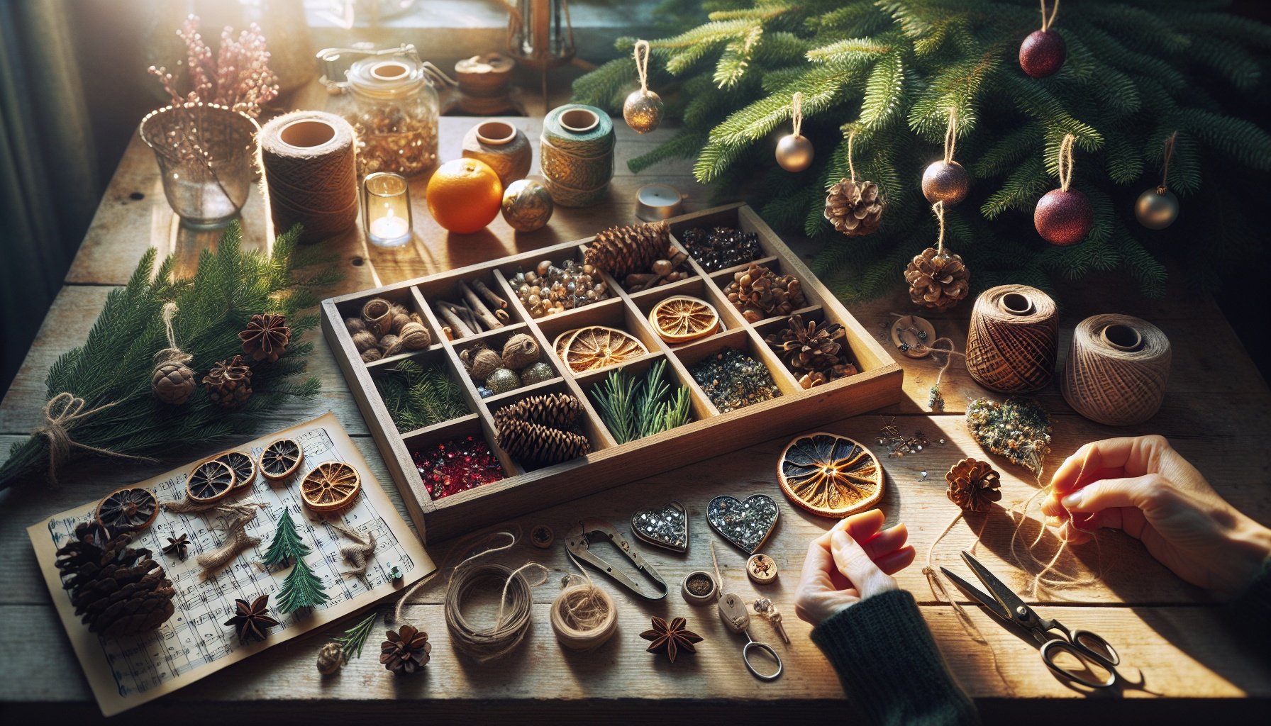 Choosing Materials and Themes for Handmade Holiday Ornaments