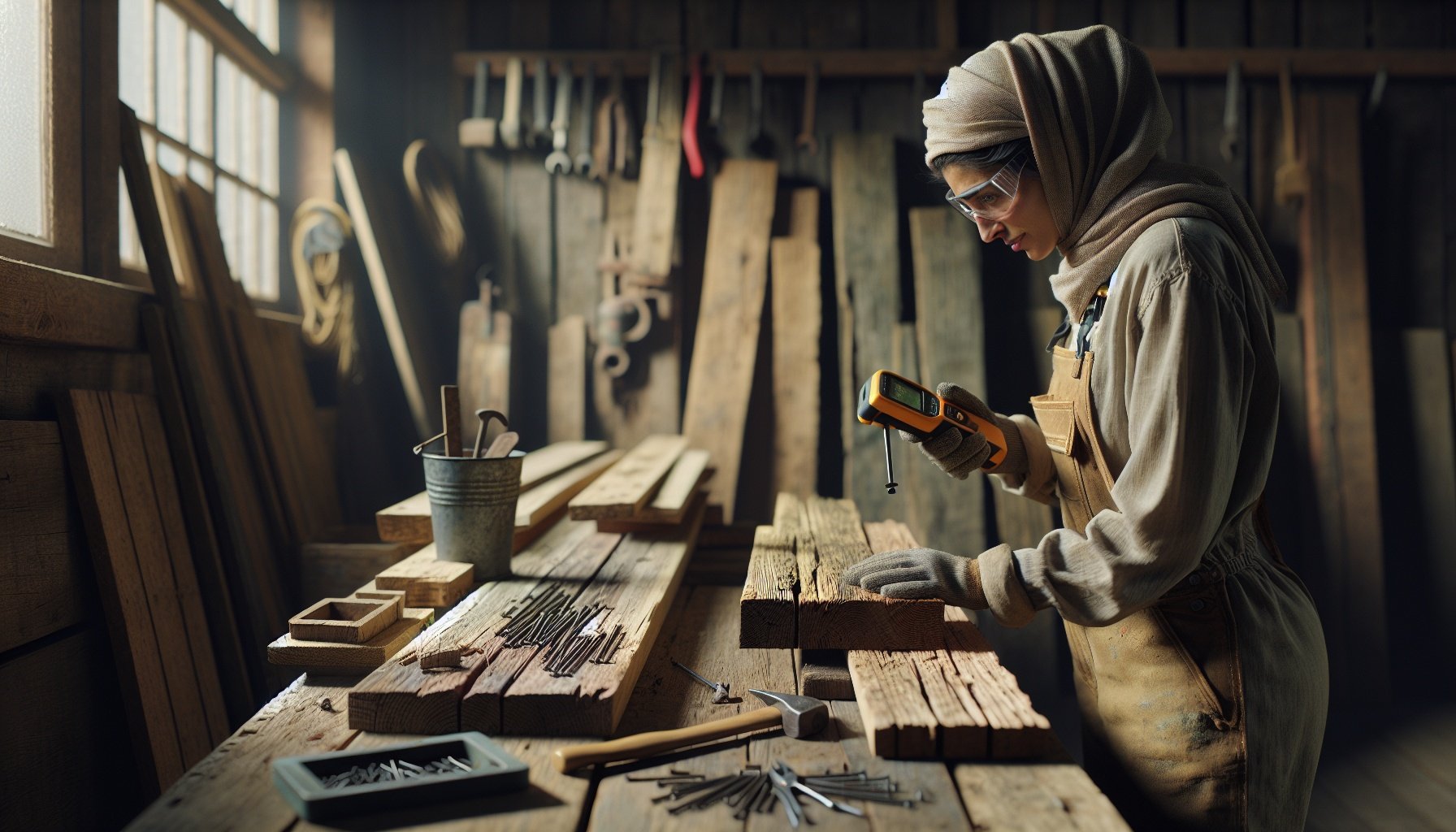 Assessing, Preparing, and Transporting Reclaimed Wood