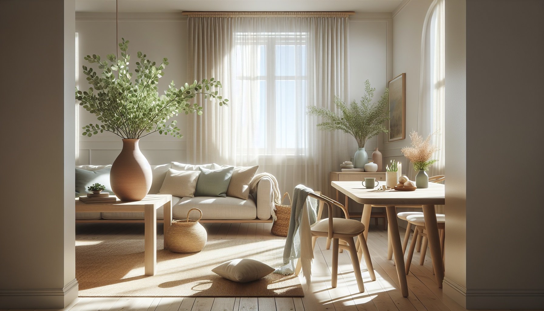 Light, Color, and Natural Materials for an Airy Spring Look